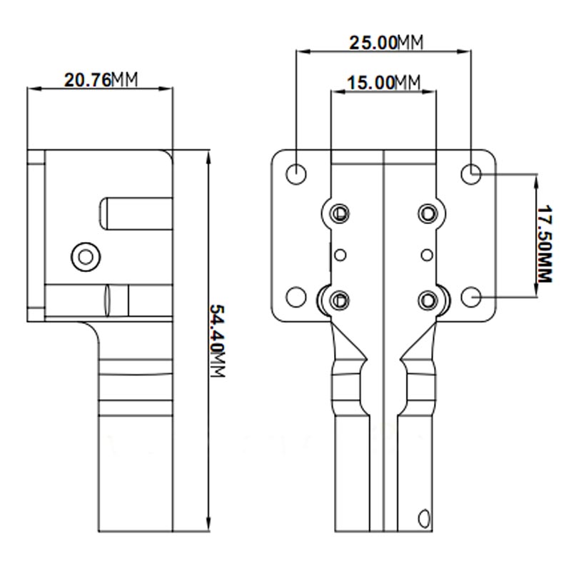 Drone Landing Gear - 2 Pezzi Mini Servo Elettrico in