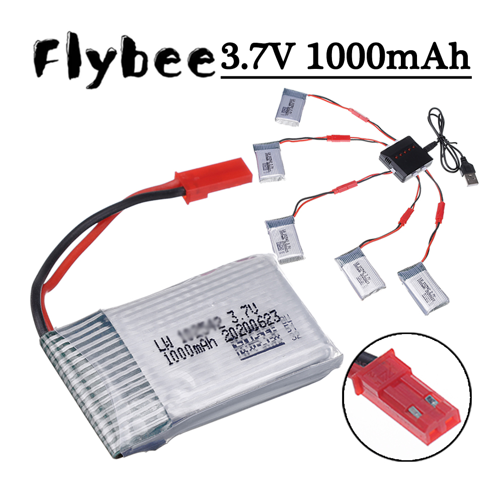 Drone Charger - Batteria Lipo e caricabatterie da 3,7