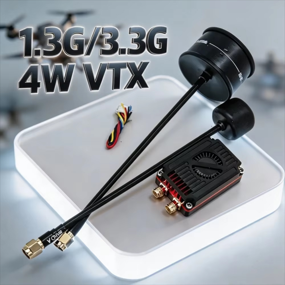 Drone Antenna - Rushfpv Rush 1.3G/3.3G 4W 7-30V Trasmettitore