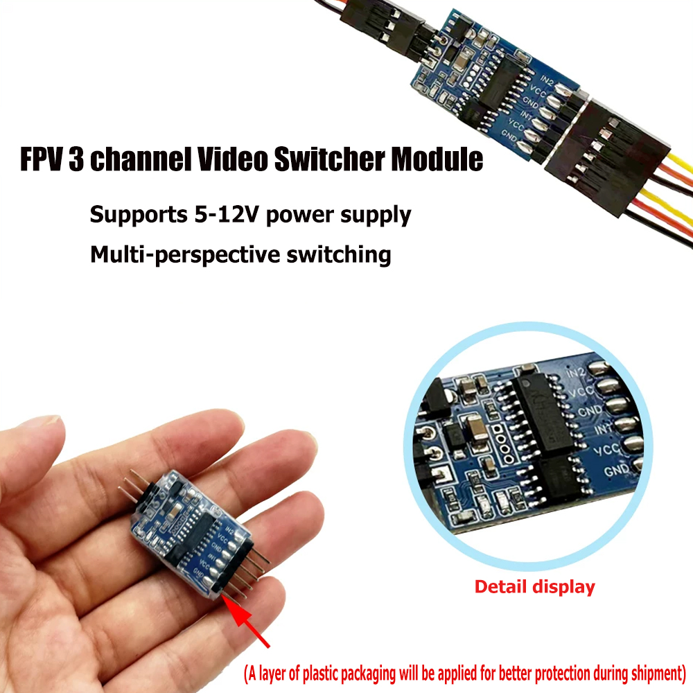 Modulo Switcher Video a 3 Cana - Drone Camera recensione e prezzo