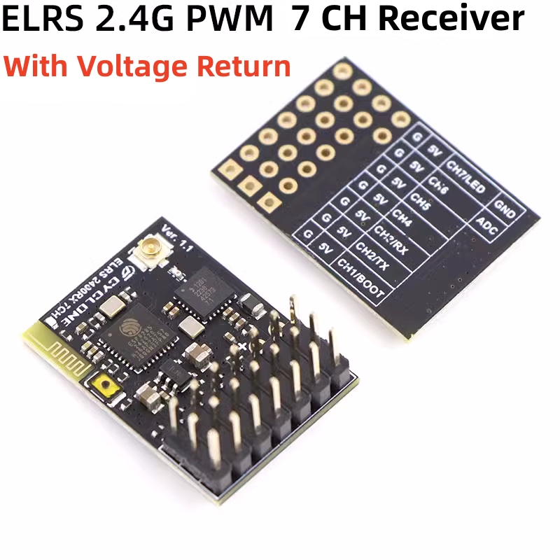 ELRS 2.4G PWM 7CH 6CH CRSF ric - Drone Antenna recensione e prezzo