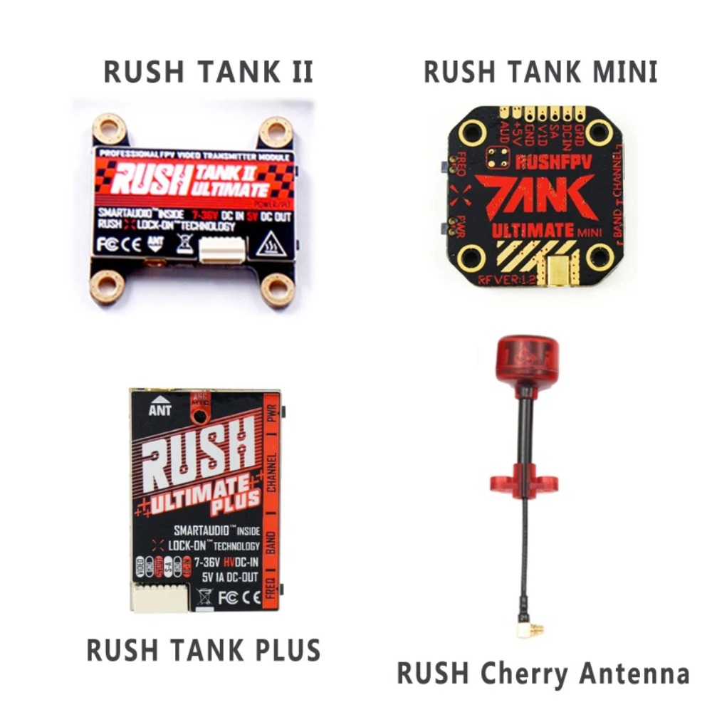 RUSH TANK Ultimate II/Mini/PLU - Drone Frame recensione e prezzo