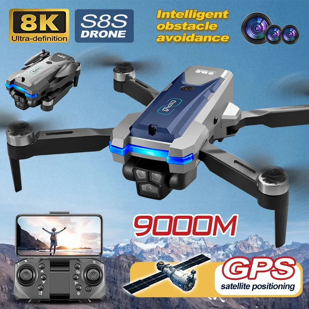S8S GPS Drone 5G Wifi 8K HD Du - Drone Gps Module recensione e prezzo